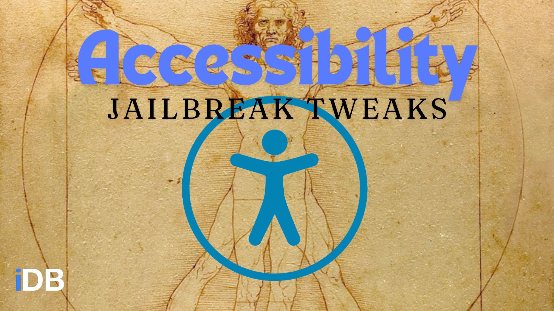 Best jailbreak tweaks for accessibility in iOS 15 and 16 banner image.