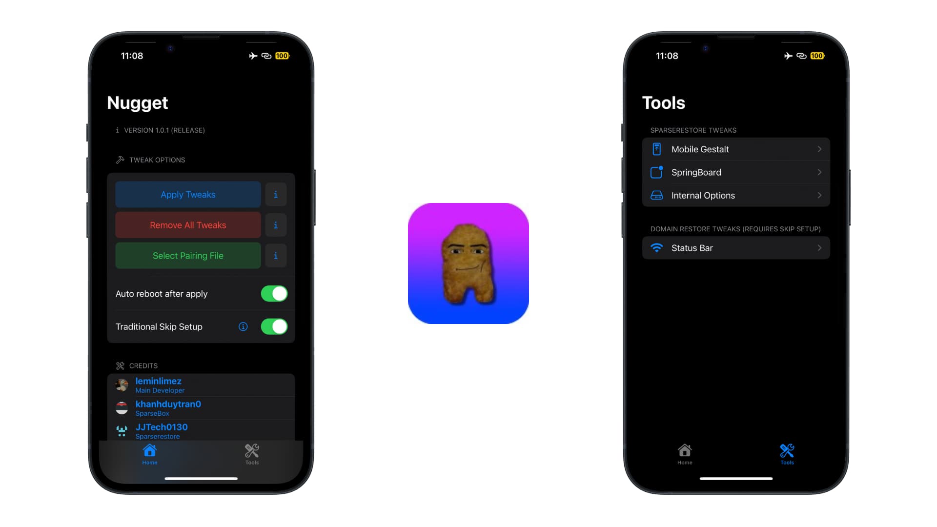 Nugget Mobile banner.