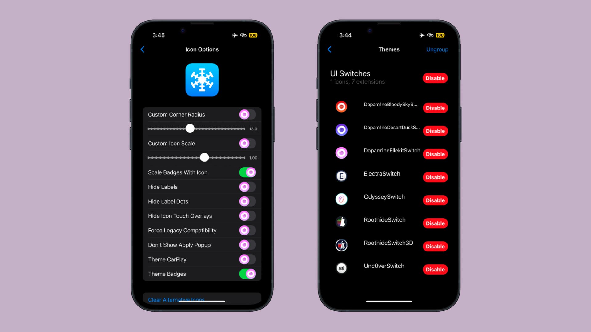 UI Switches banner.
