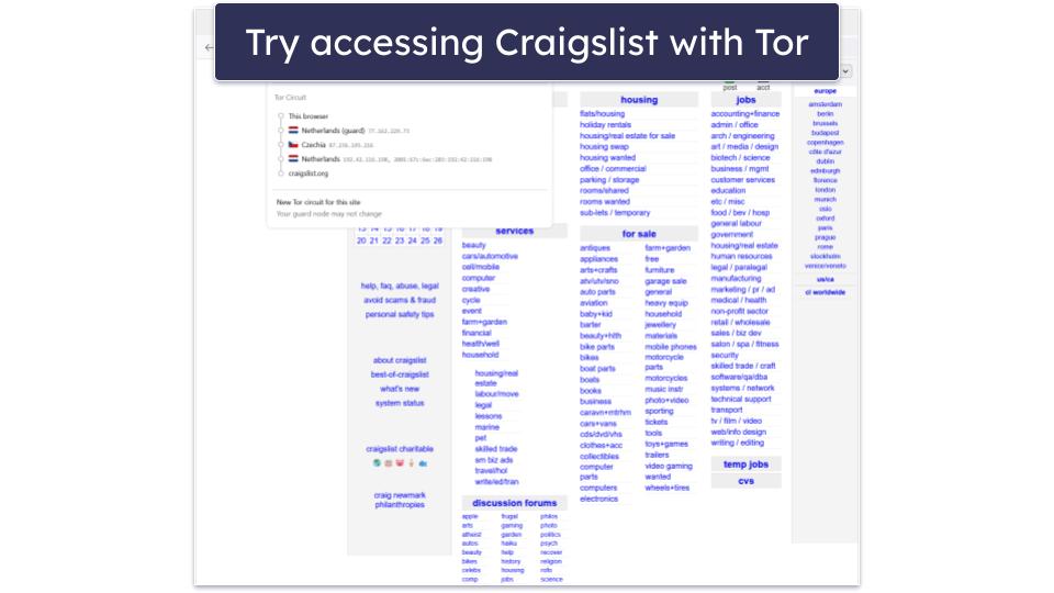 How to Unblock Craigslist