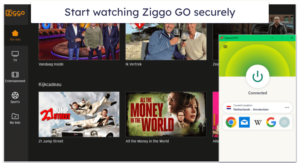 How to Watch Ziggo GO From Anywhere
