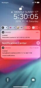 Axon Tweak on iOS. Image via: Merona Repo - iDevice Central Axon Tweak on iOS. Image via: Merona Repo