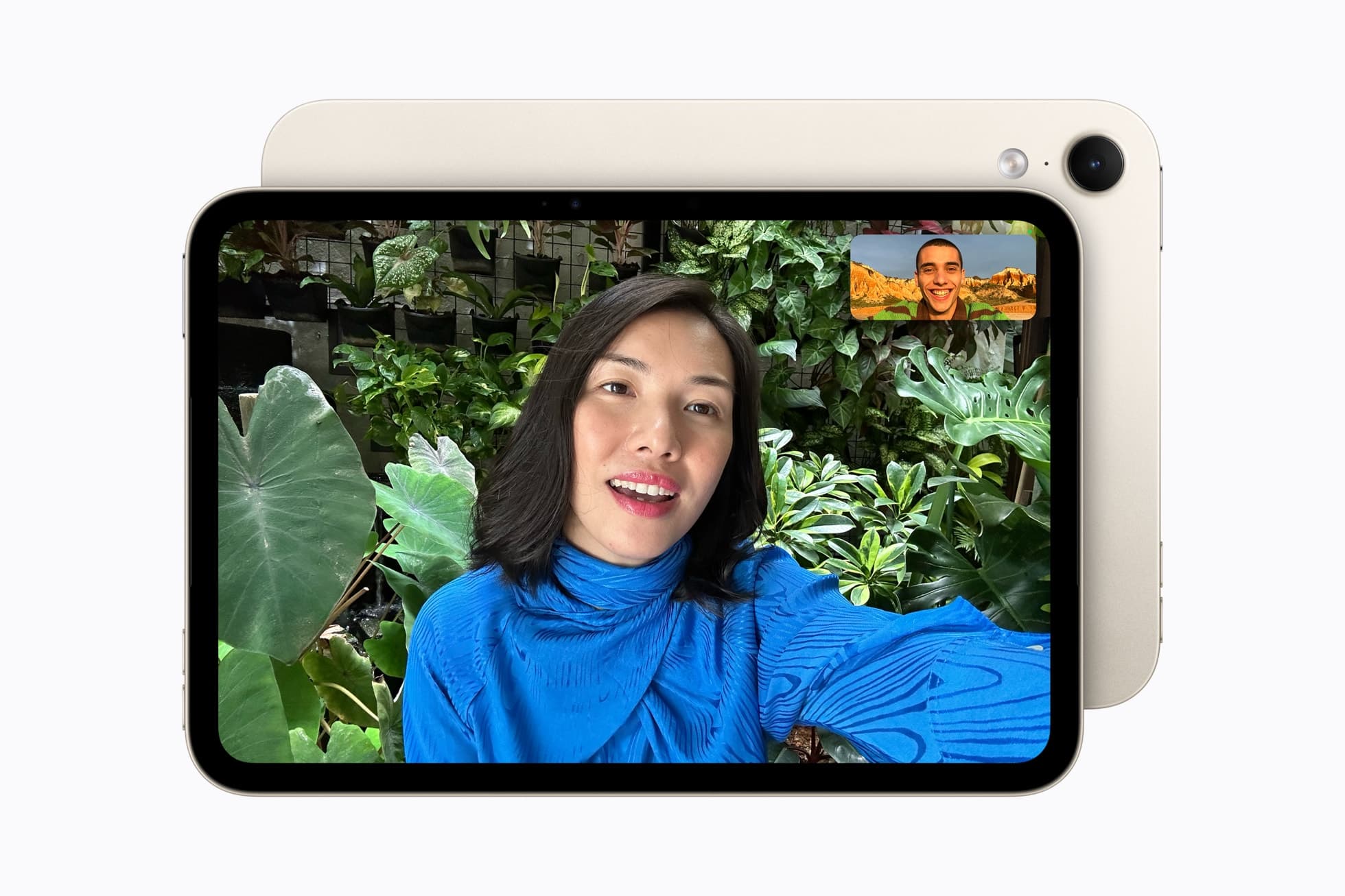 Landscape camera on iPad mini 2026 model