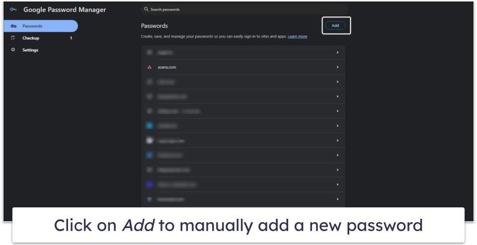 How to Manage Saved Passwords in Chrome