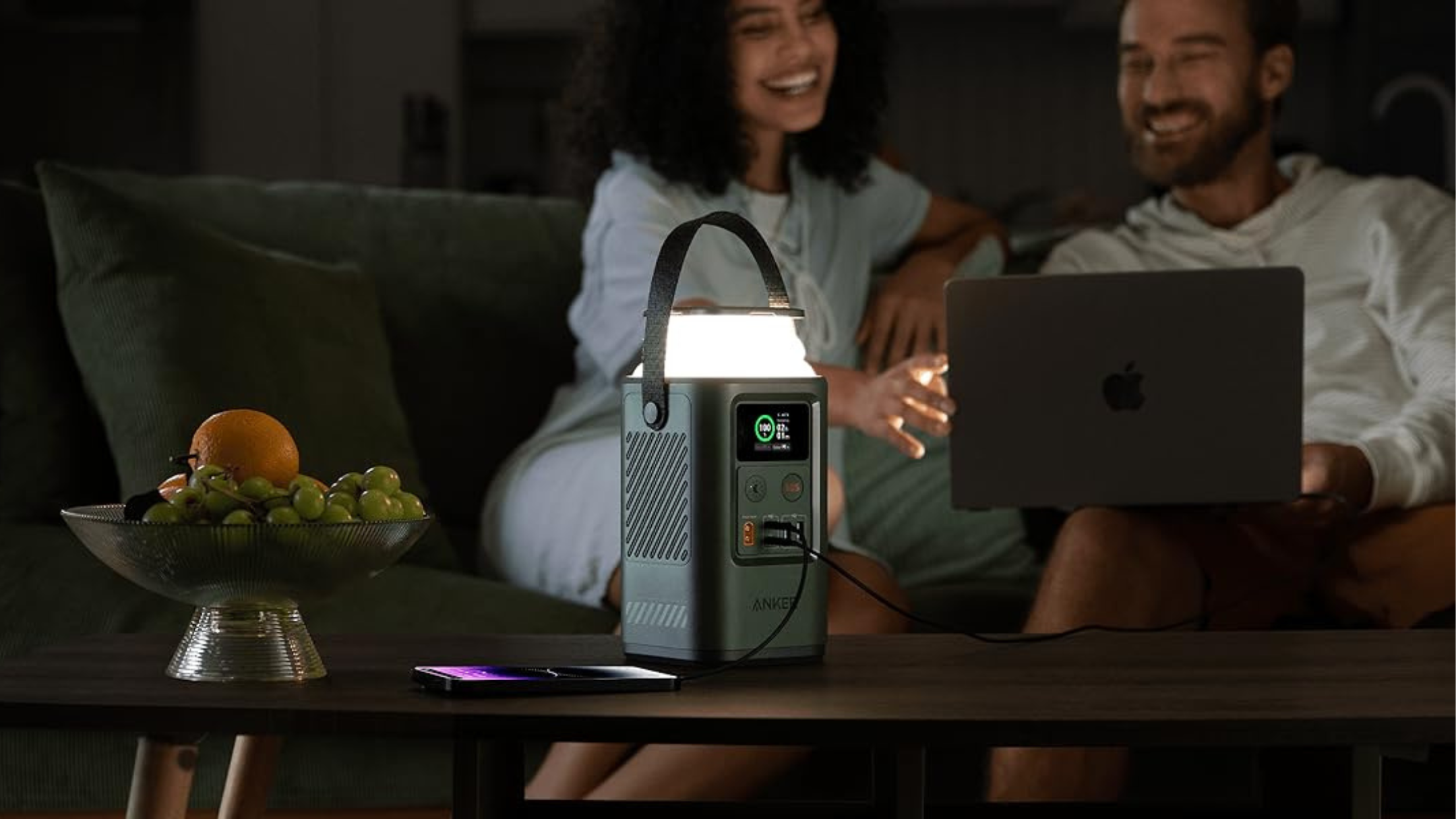People using Anker 548 power bank