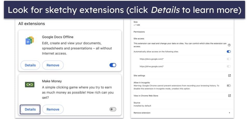 Person holding phone with RCS chat settings on display