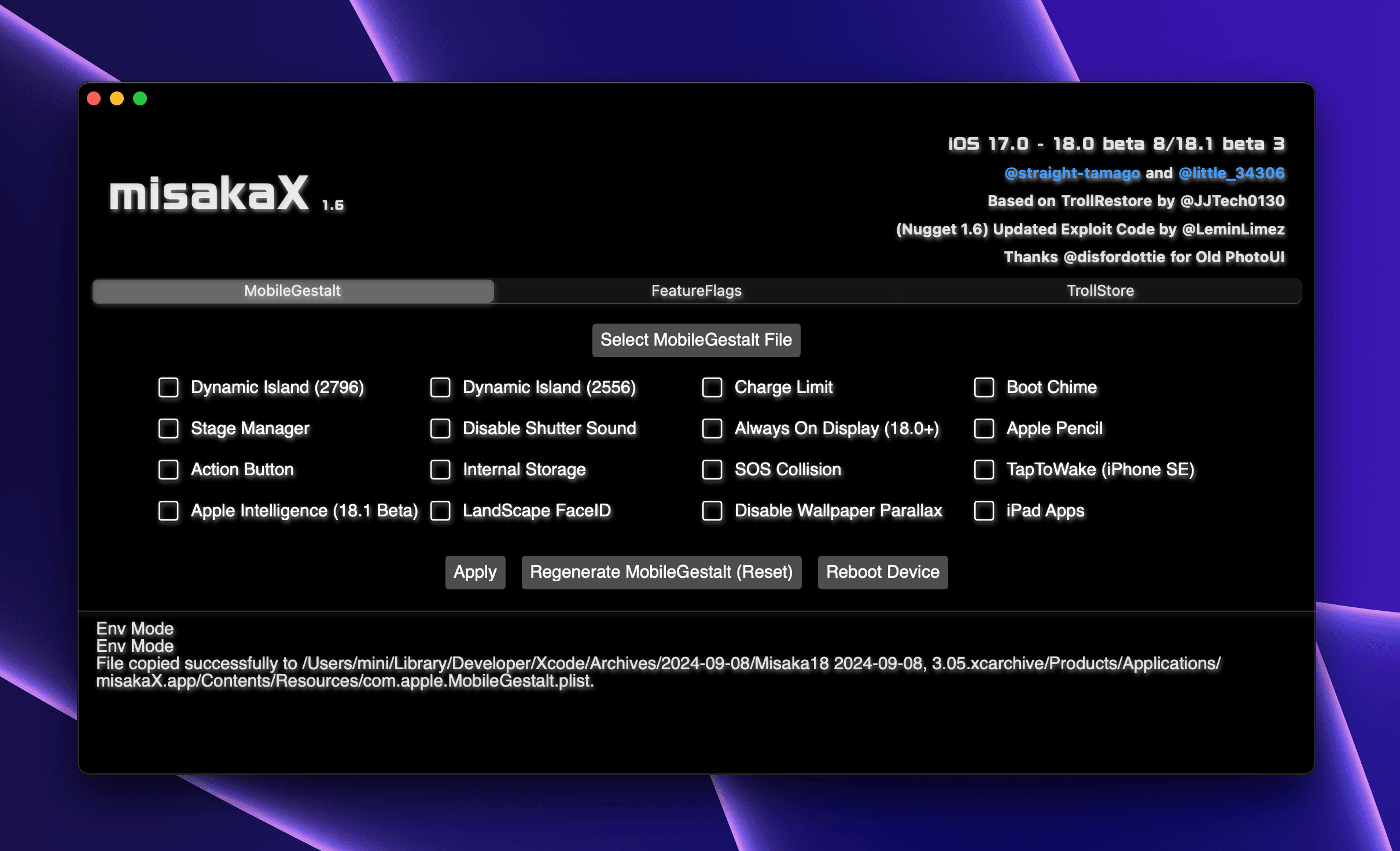 MisakaX v1.6.