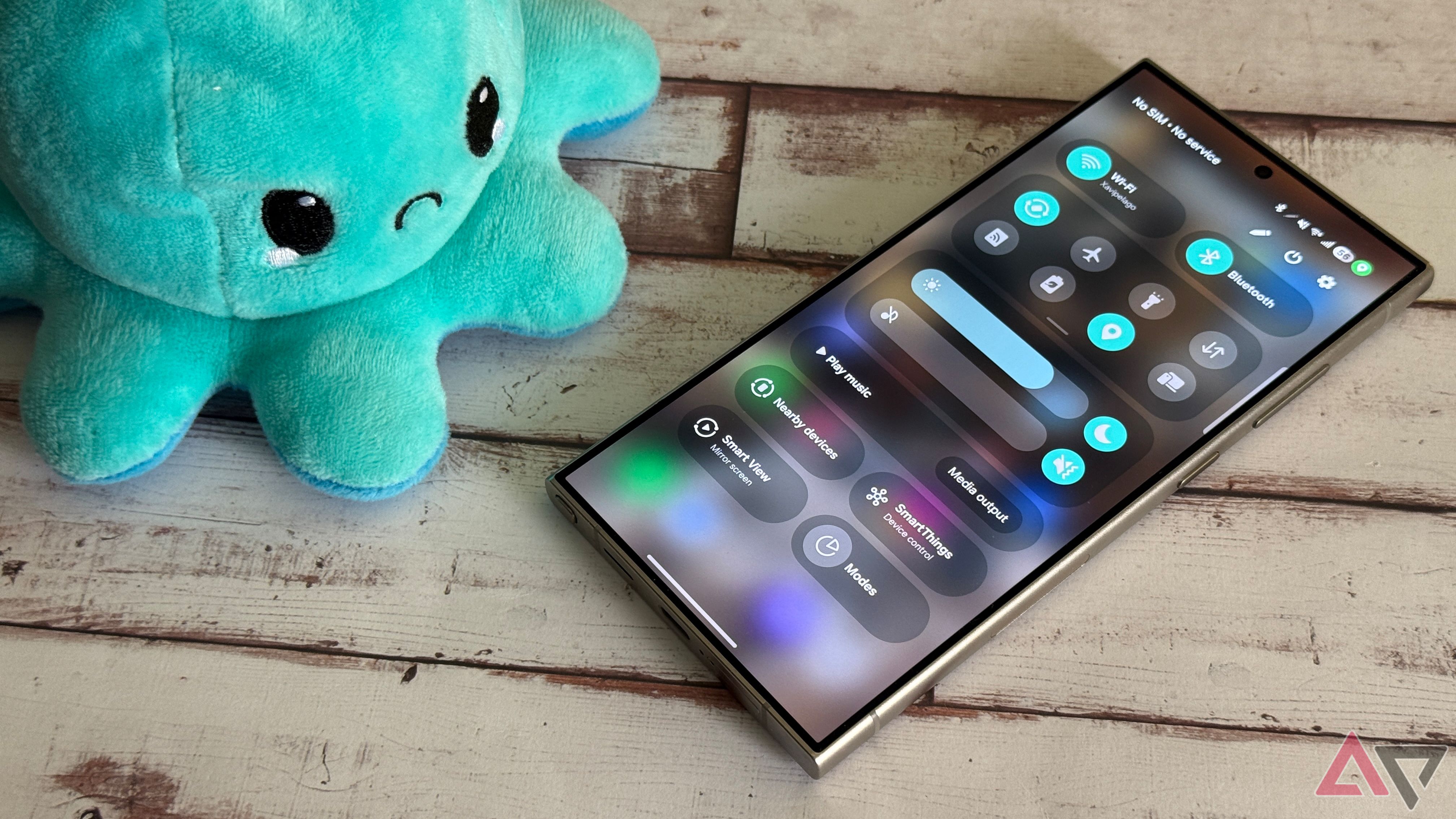 One UI 7 quick settings on the Samsung Galaxy S24 Ultra