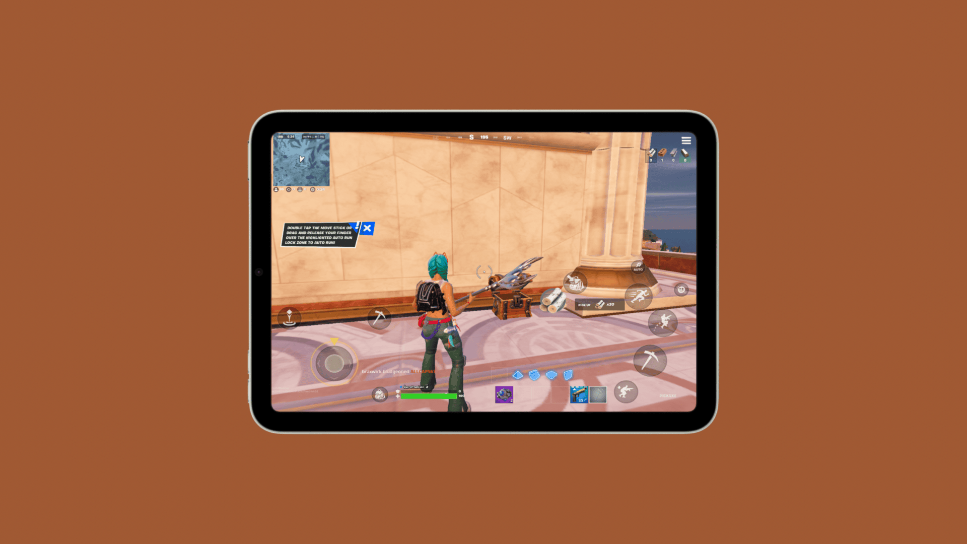 Fortnite mobile banner image.