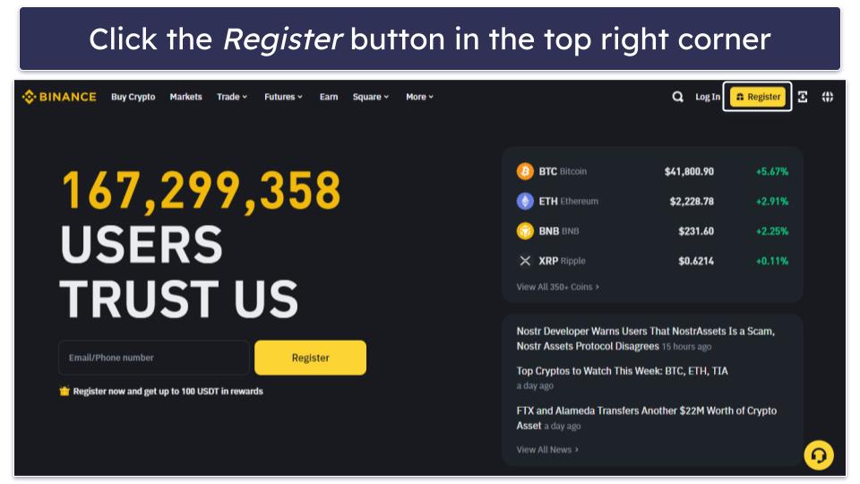 How to Sign Up for a Binance Account (Step-By-Step Guide)