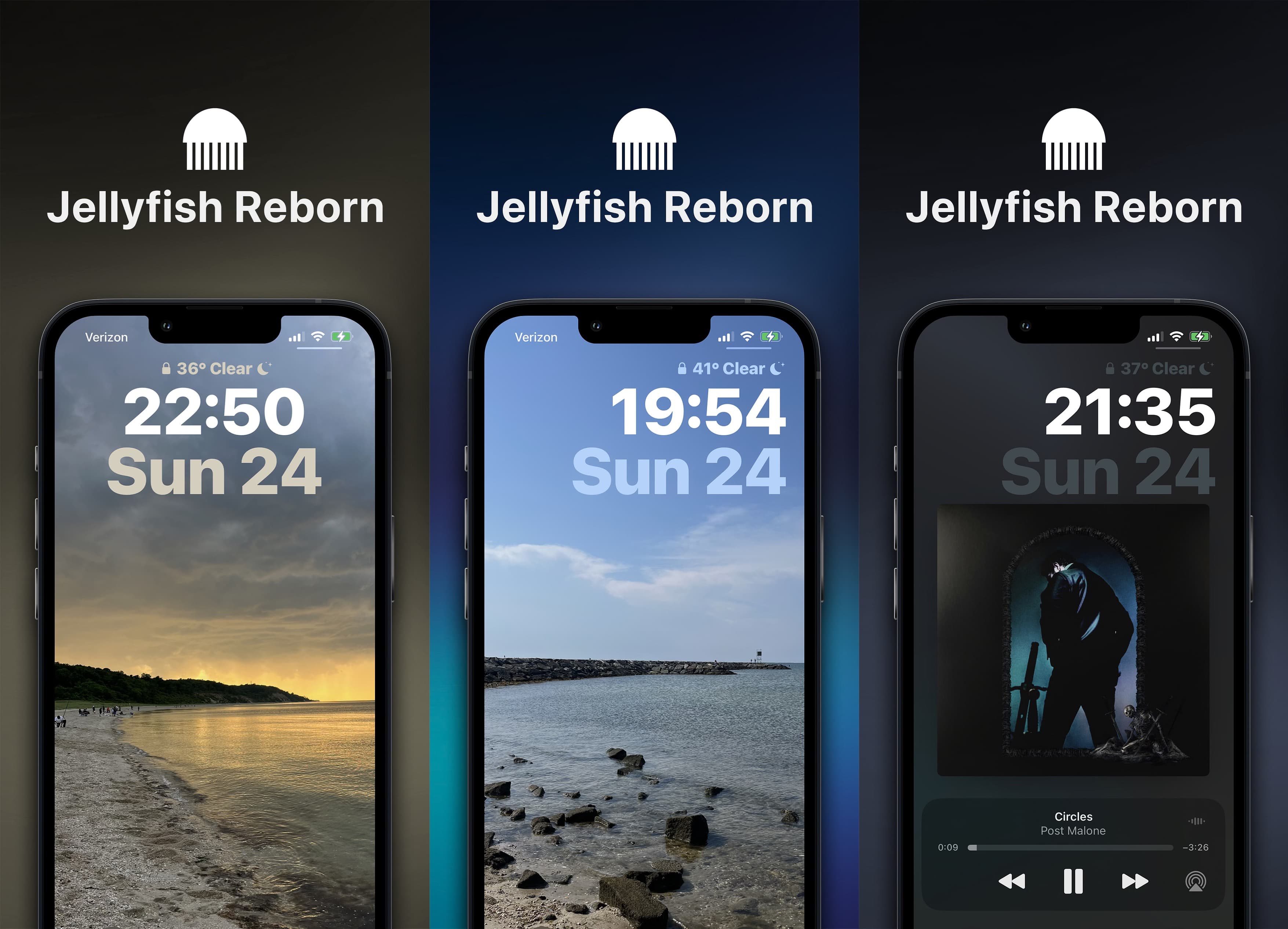 Jellyfish Reborn screenshot examples.