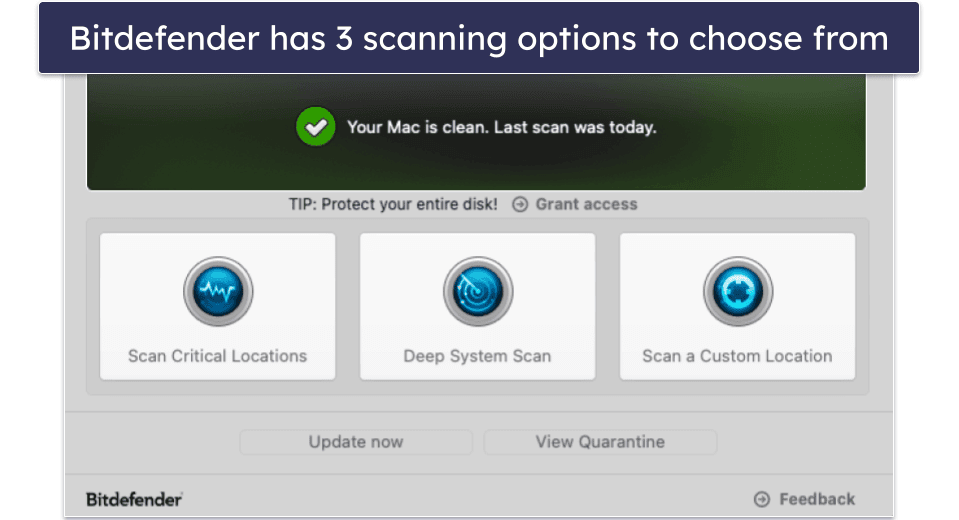 Best Free Antivirus for Mac — Bitdefender Virus Scanner for Mac
