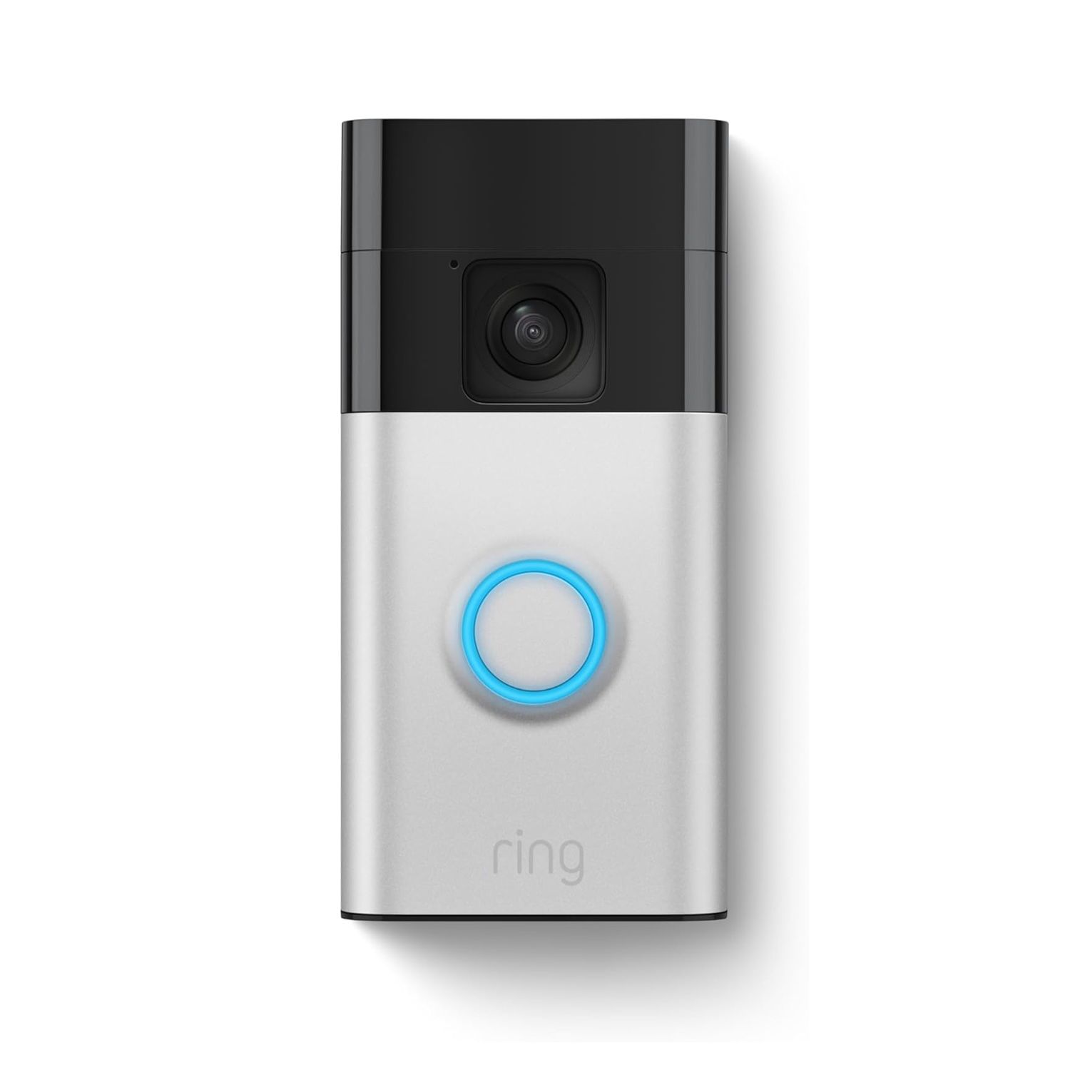 The Ring Battery Doorbell against a white background.