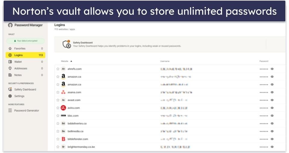 6. Norton Password Manager — Good Password Manager With Excellent Antivirus Plans