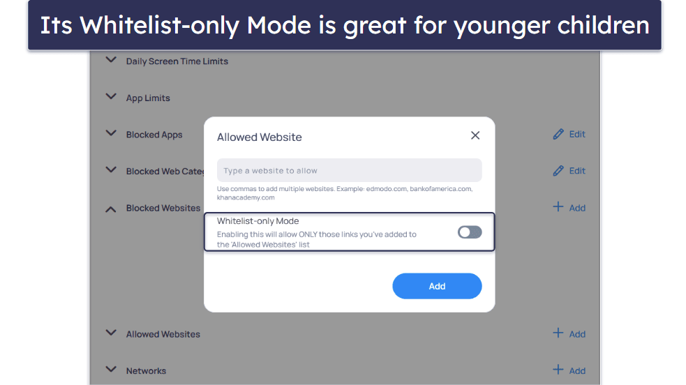 🥈 2. Mobicip — Great Free Plan for Web Filtering for Young Kids